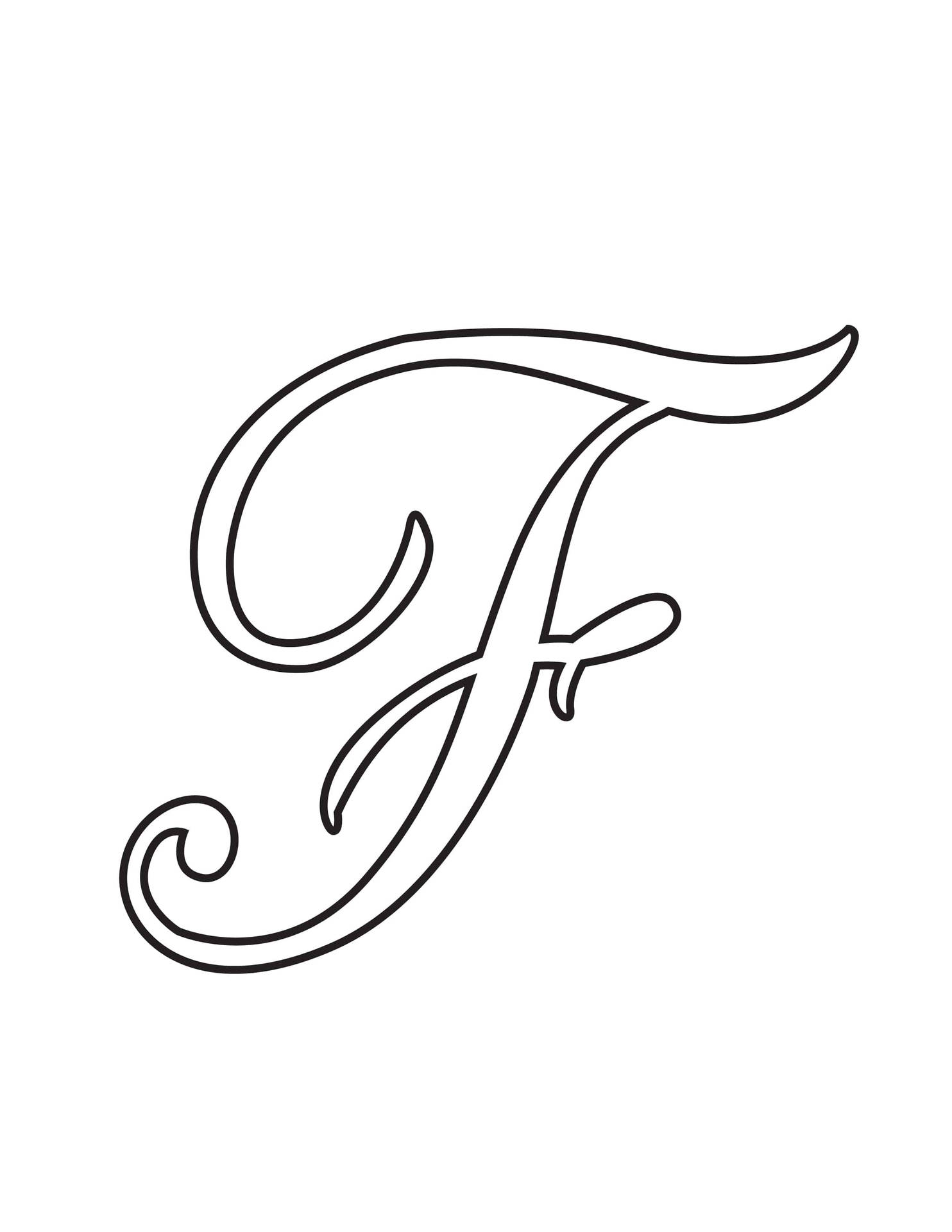 Simple Letter F