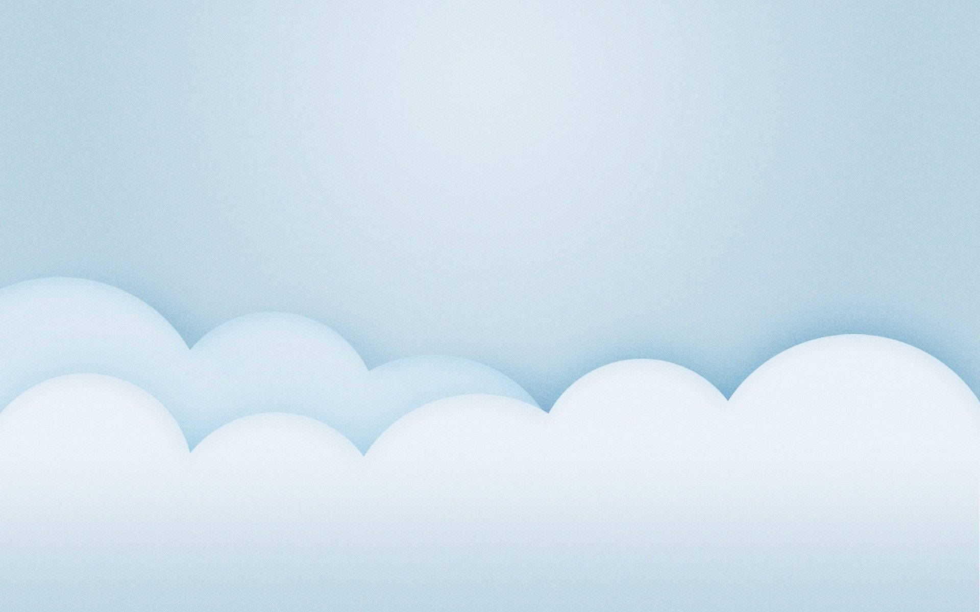Simple Light Blue Clouds