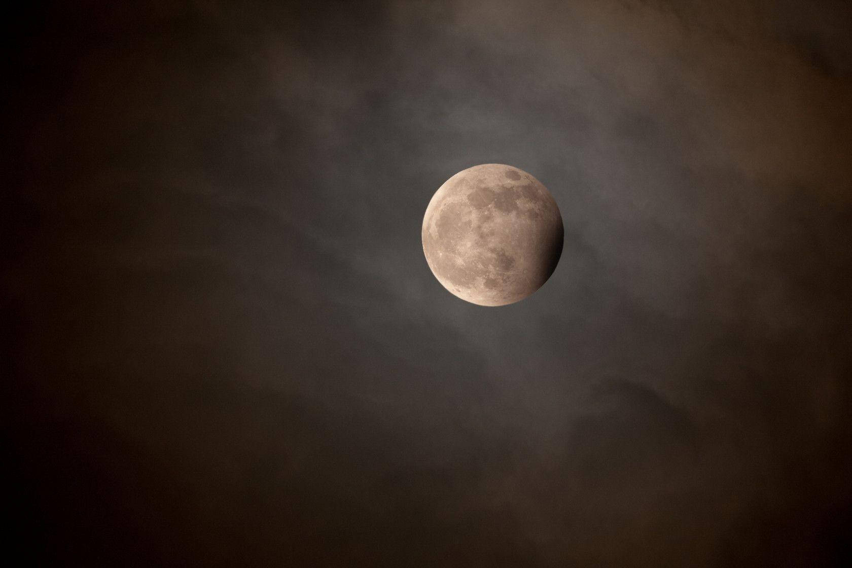 Simpleseclipse Lunar Papel de Parede