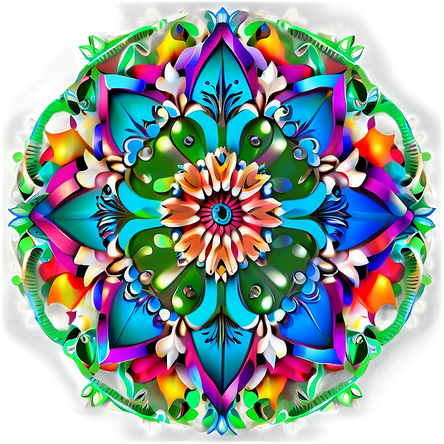 Simple Mandala Art Png Ksw16 PNG