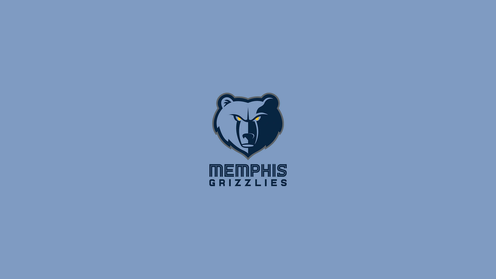 Simple Memphis Grizzlies Team Icon Wallpaper