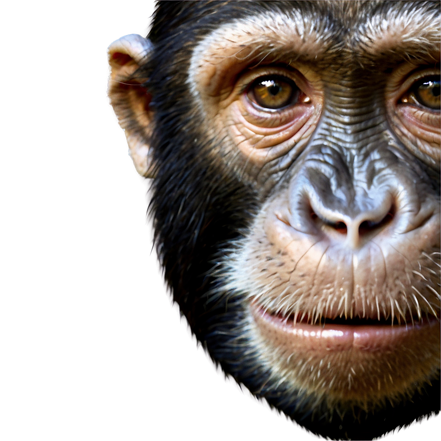 Simple Monkey Face Outline Png Ihl80 PNG