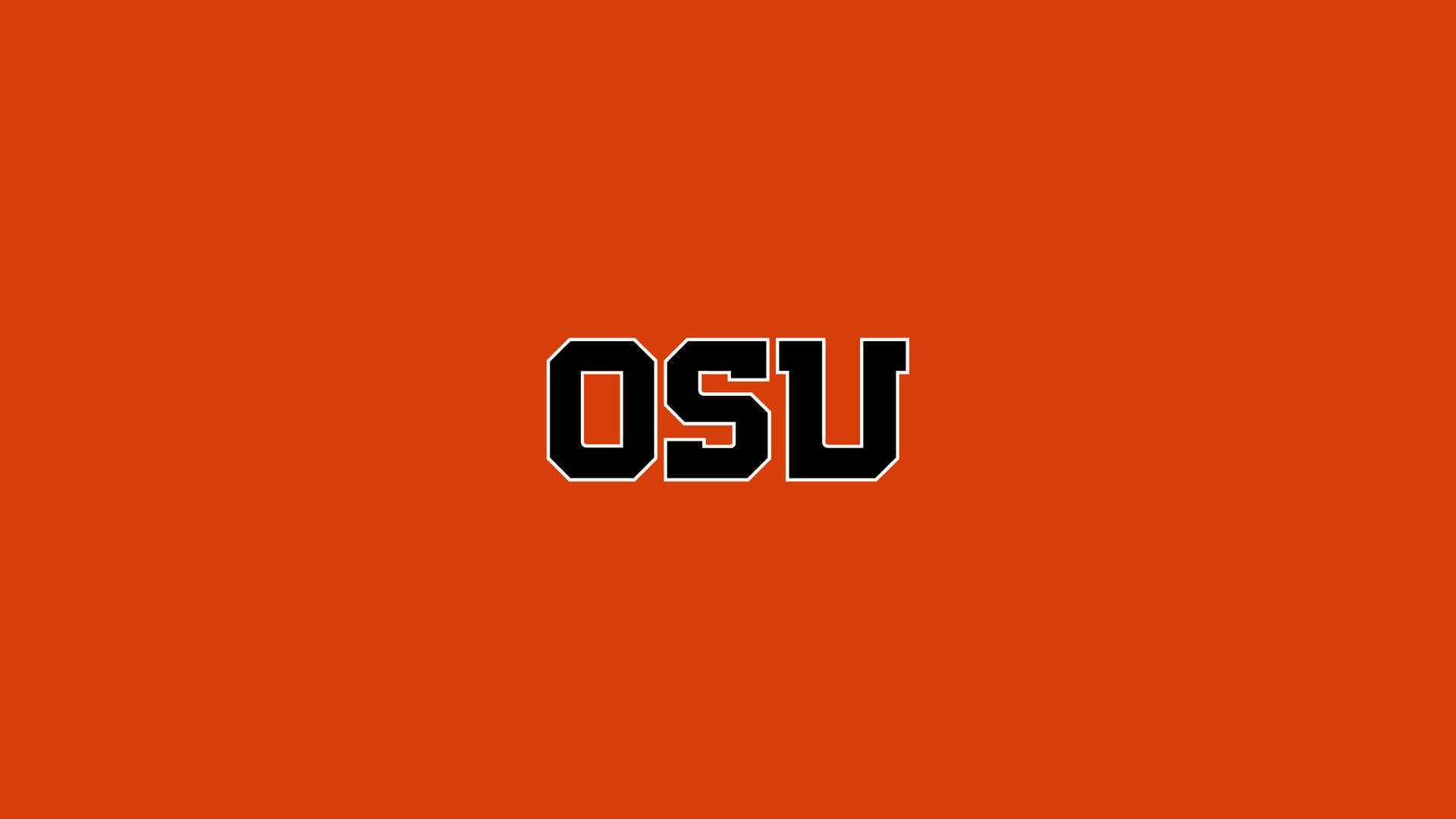 Simple Osu Oregon State University Orange Wallpaper
