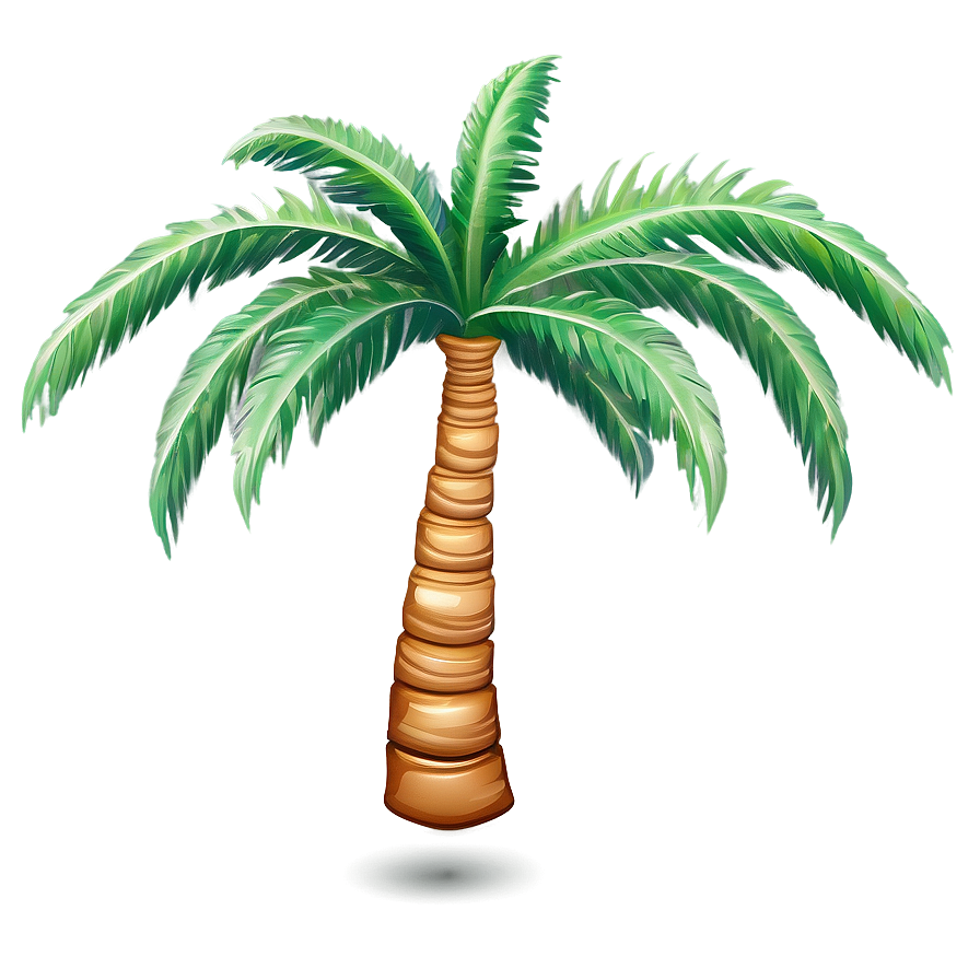 Simple Palm Tree Png 04292024 PNG