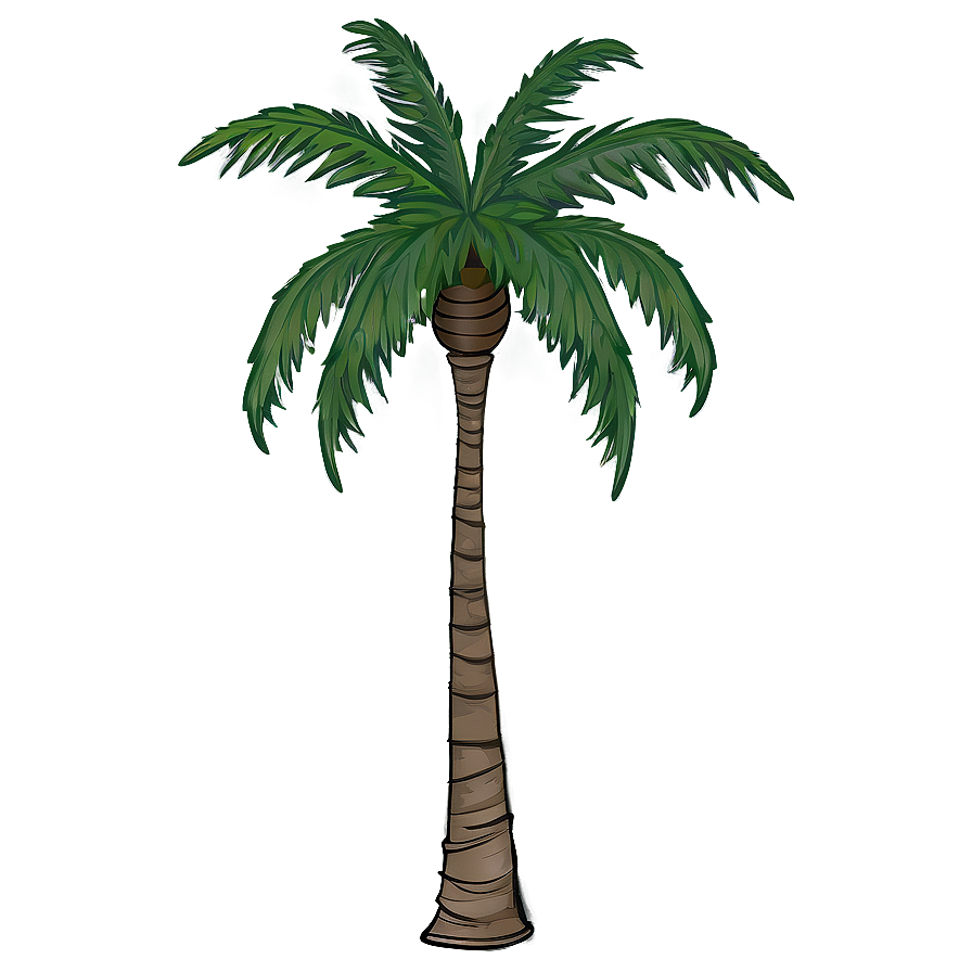 Simple Palm Tree Png Ixp30 PNG