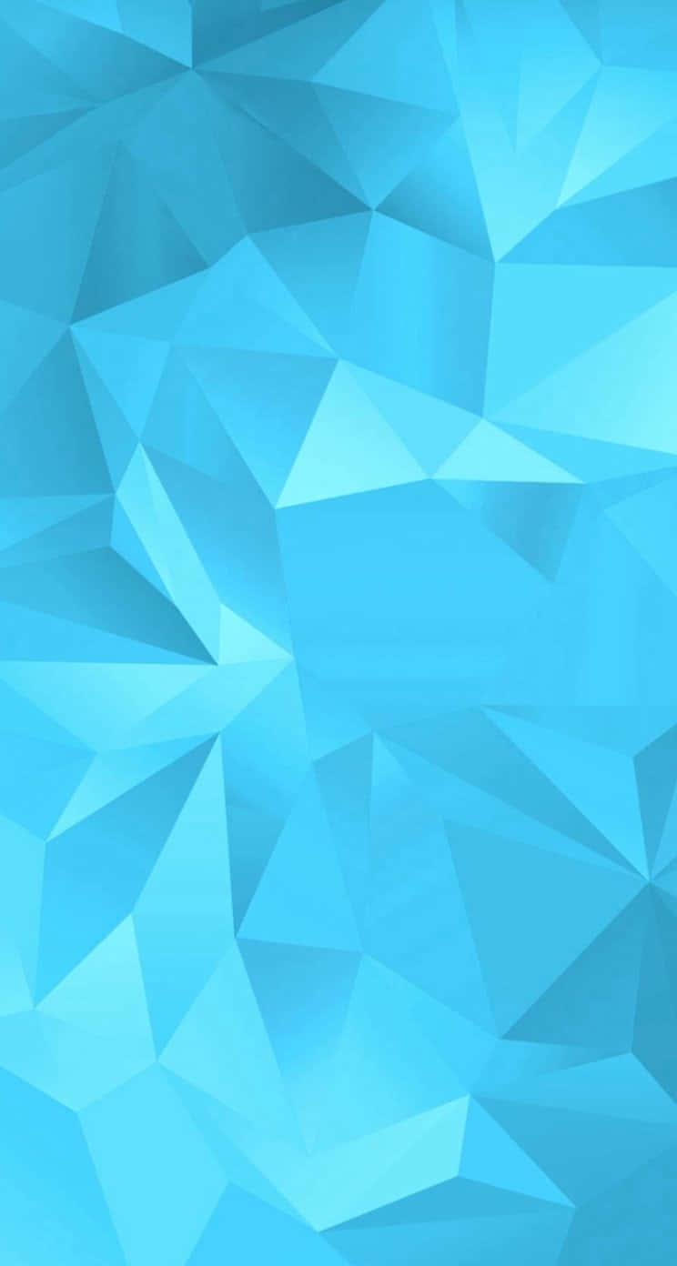 Simple Blue Pattern iPhone Wallpaper