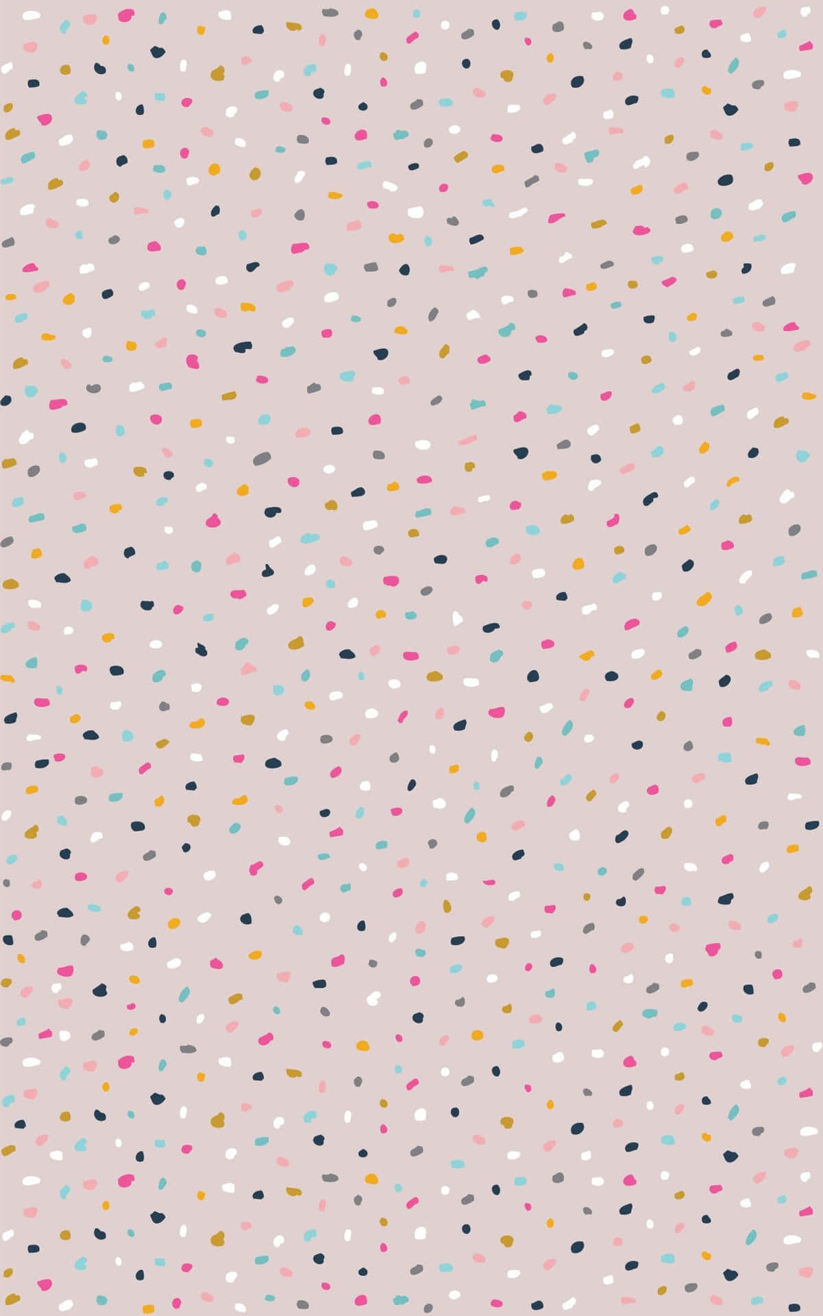 Einfachesparty-konfetti-muster Für Das Iphone Wallpaper