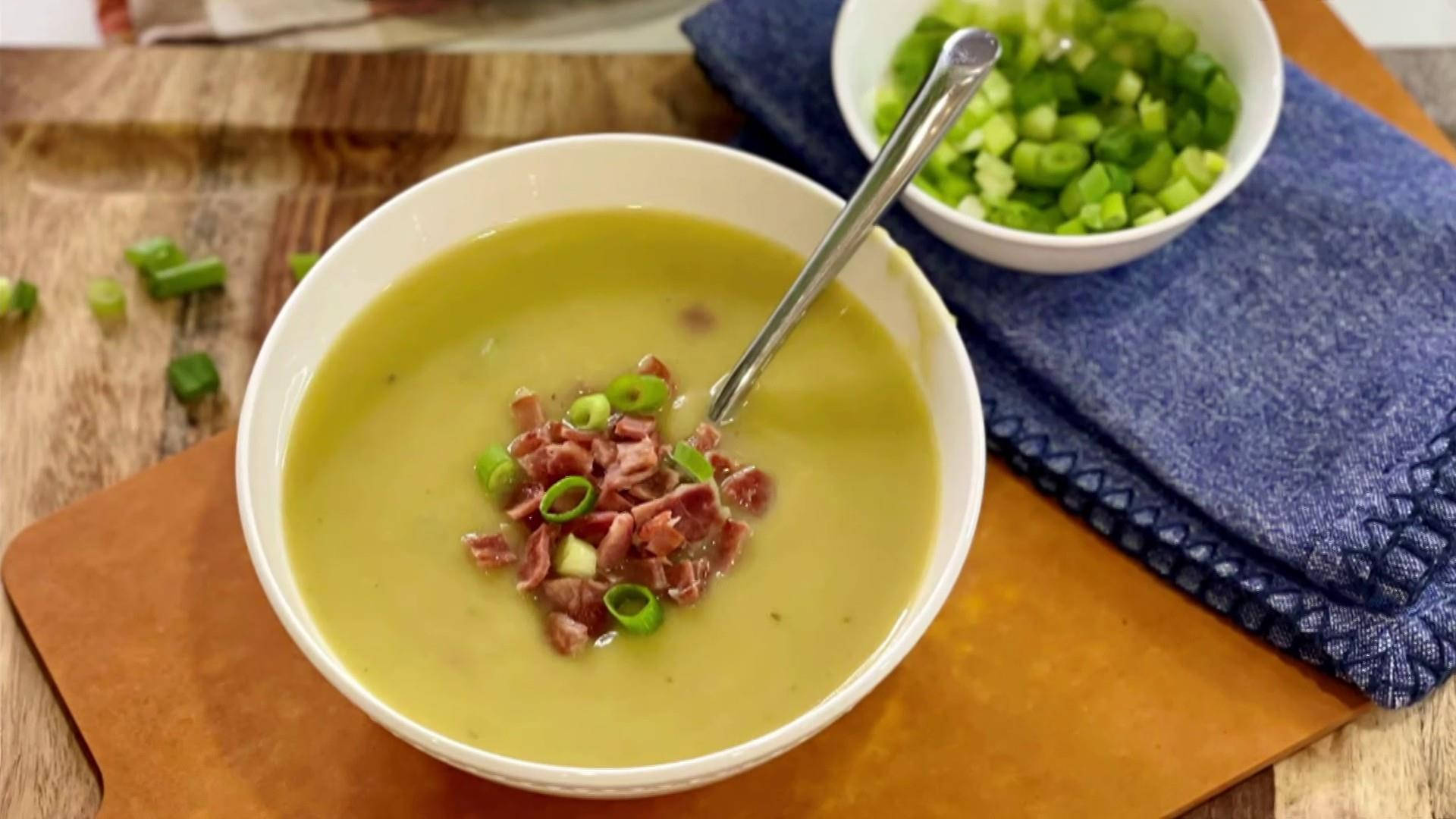 Simple Pea And Ham Soup Wallpaper