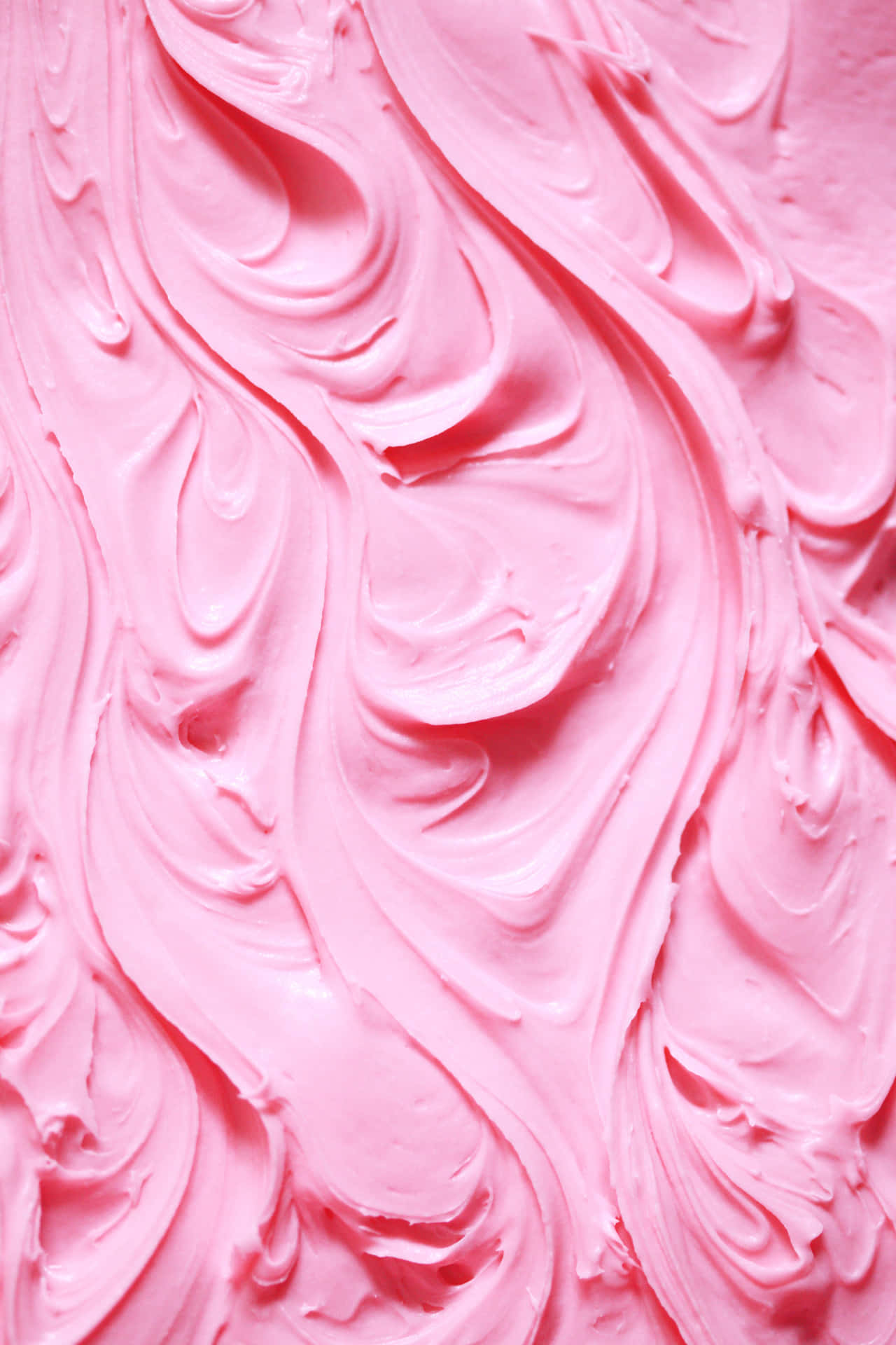 En delikat væg af simple pink papirkraner. Wallpaper