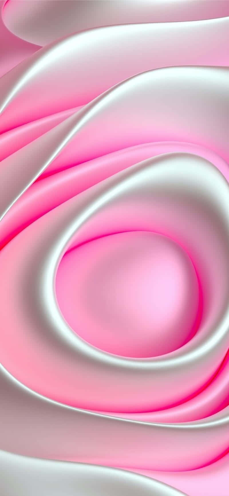 Pink And White Abstract Background Wallpaper