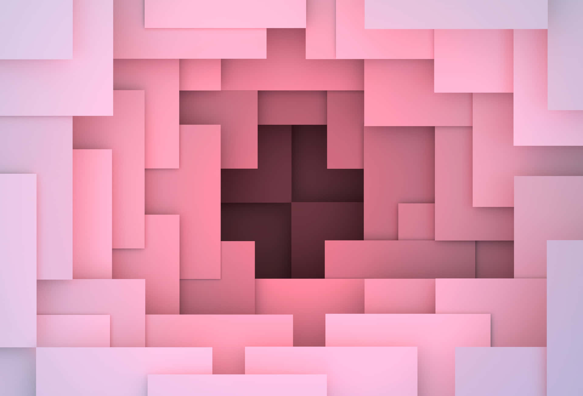 Simple Pink Maze Wallpaper