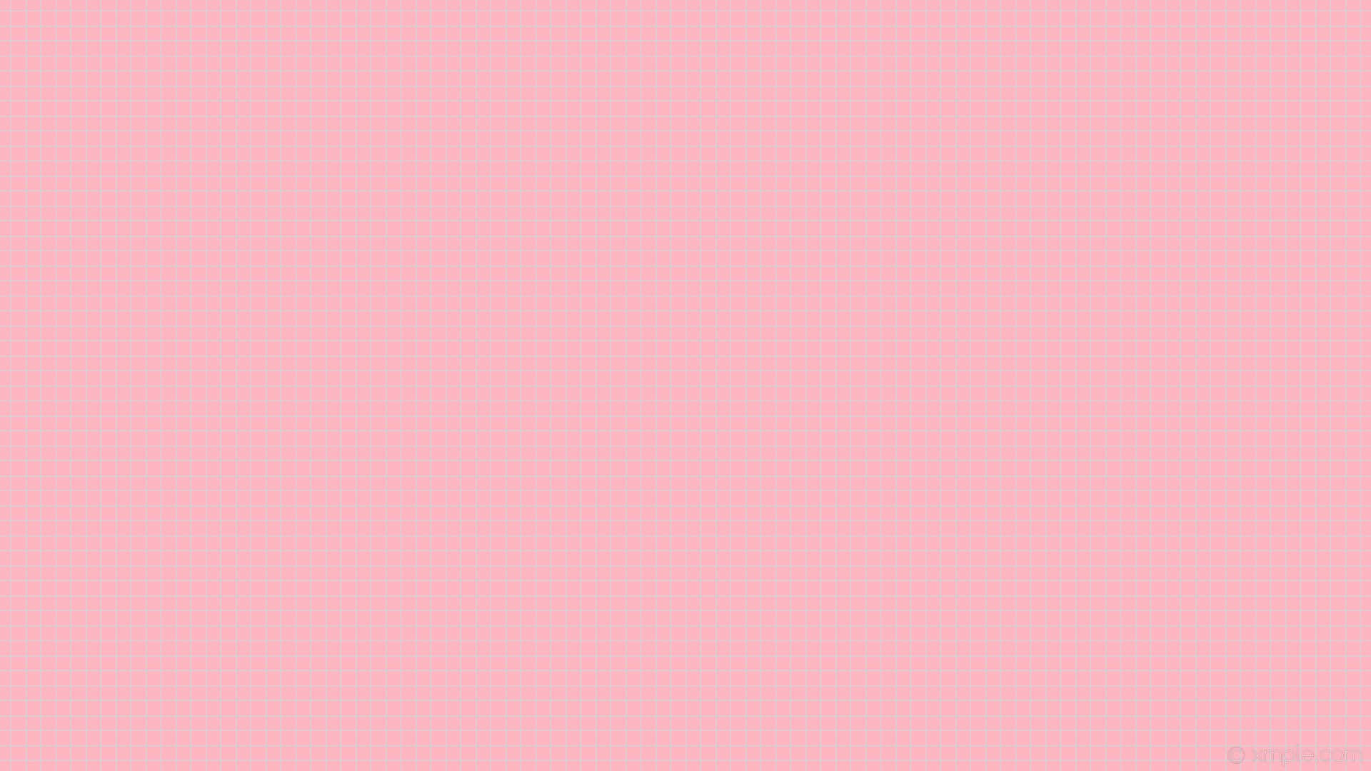 En simpel pink blomstermønster Wallpaper