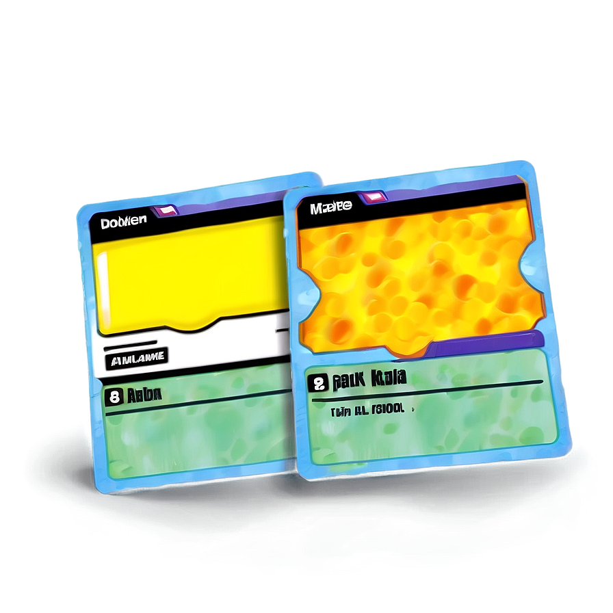 Simple Pokemon Card Template Png Ipr PNG