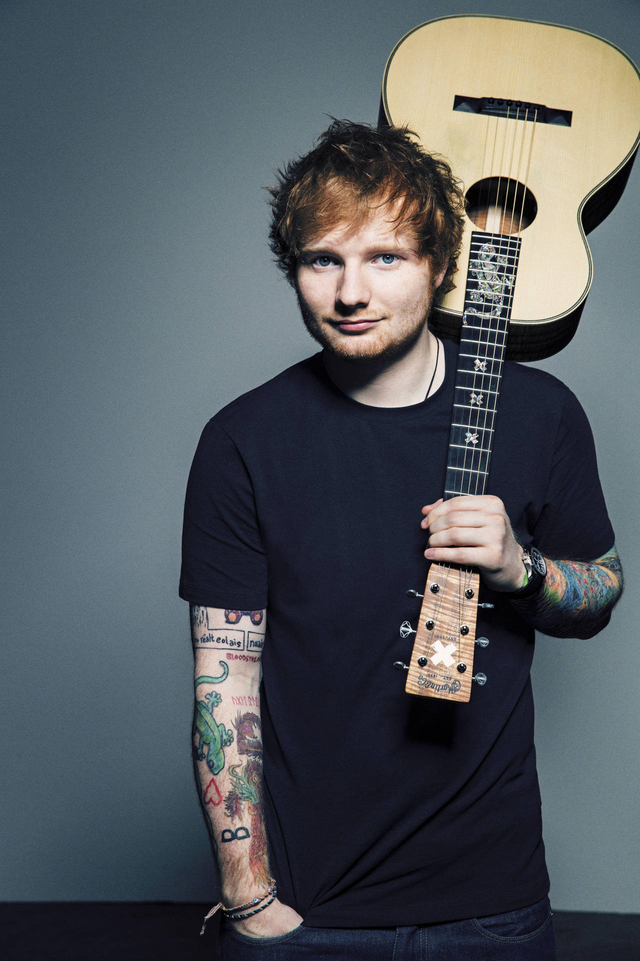 Ed Sheeran in Portrait Wallpaper