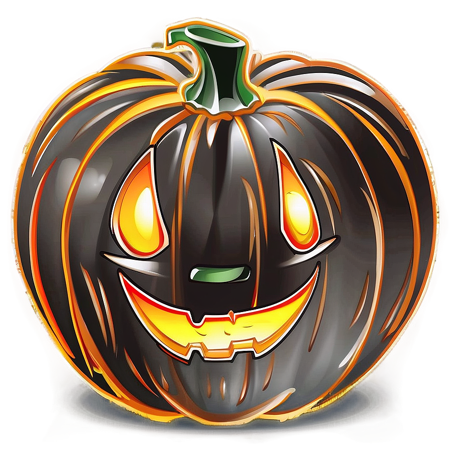 Simple Pumpkin Outline Drawing Png 41 PNG
