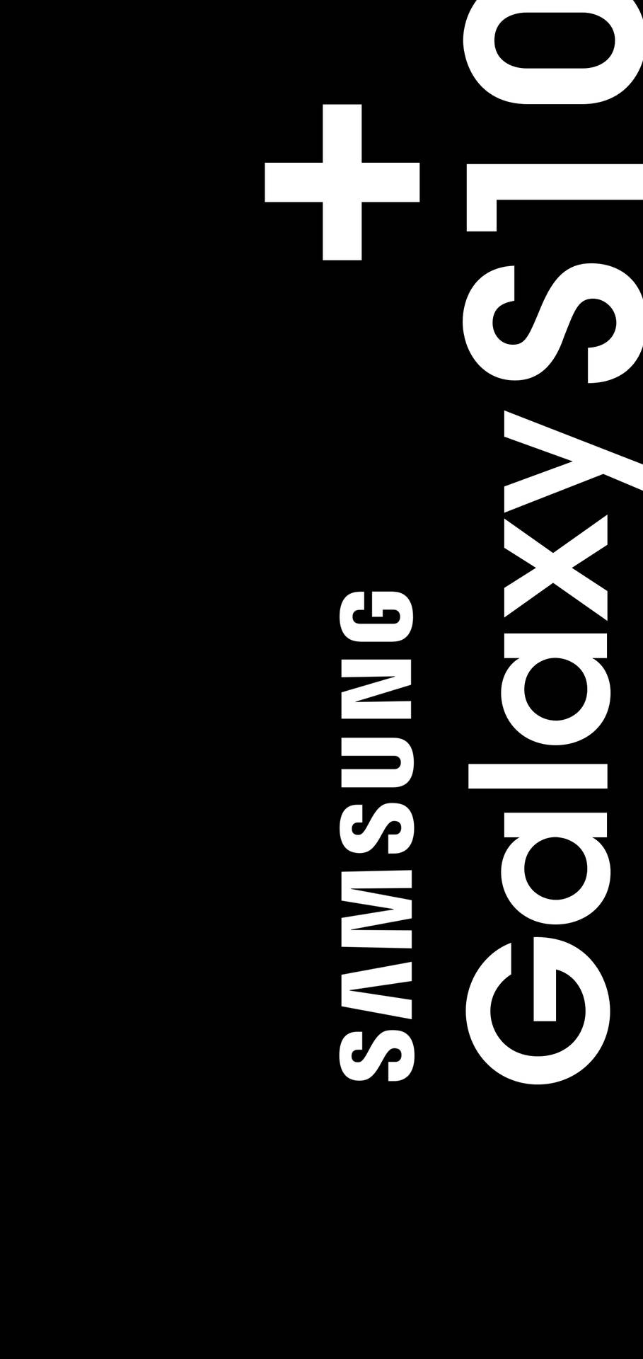 Enkel Samsung S10+plakat Wallpaper