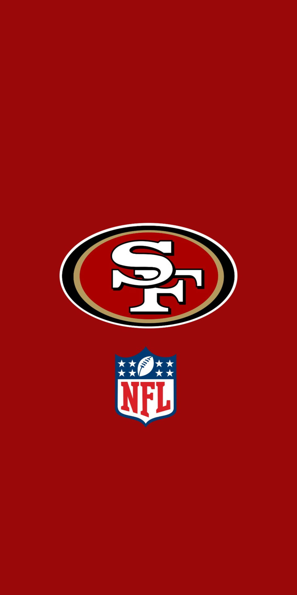 Simple SF 49ers NFL Team Logo Wallpaper