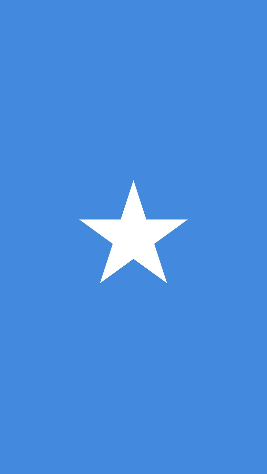Enkel somalisk flag Wallpaper