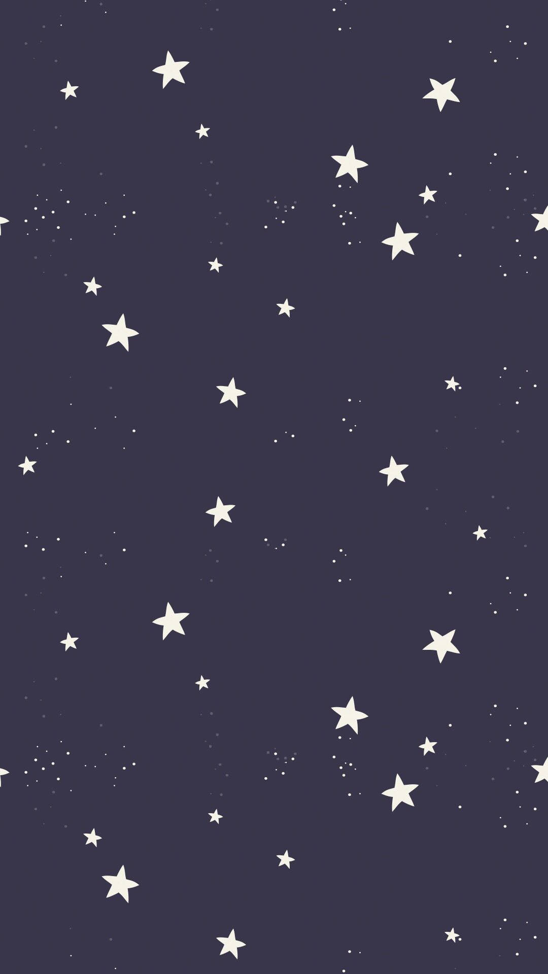Colorful Stars Abound in This Simple Pattern Wallpaper