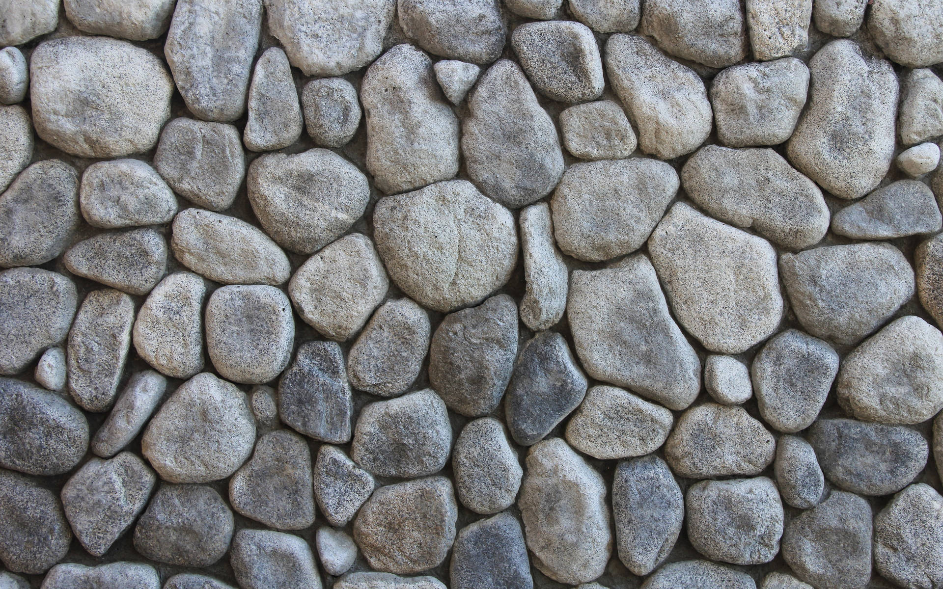 Simple Stone Wall Mosaic Desktop Wallpaper