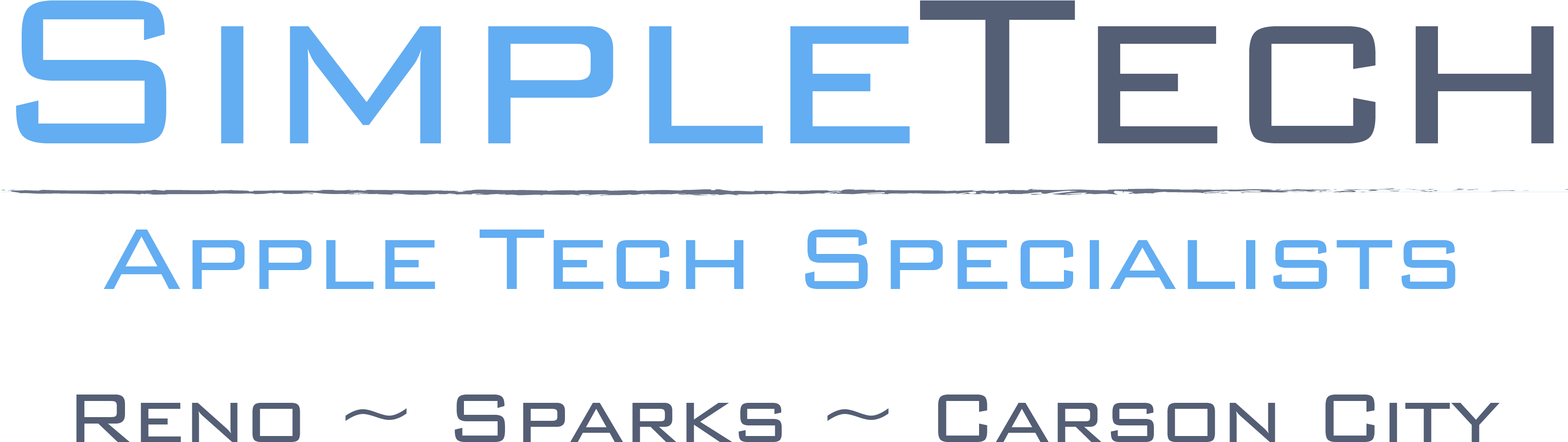 Simple Tech Apple Tech Specialists Logo PNG