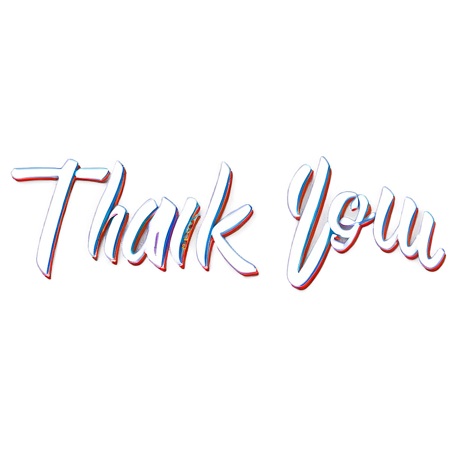 Download Simple Thank You Text Png 06112024 | Wallpapers.com