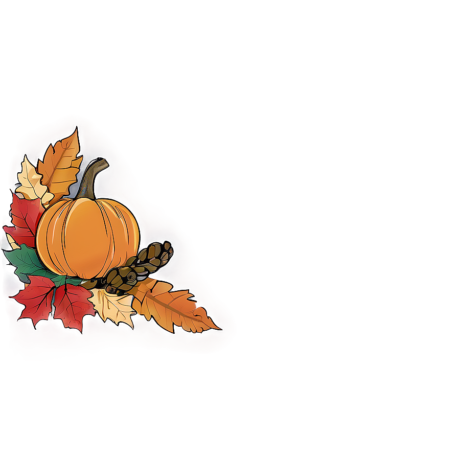 Simple Thanksgiving Border Png Jib PNG