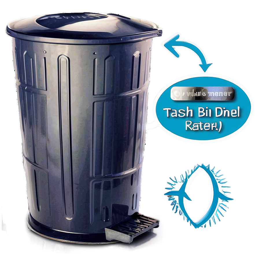 Simple Trash Bin Method Png 05252024 PNG