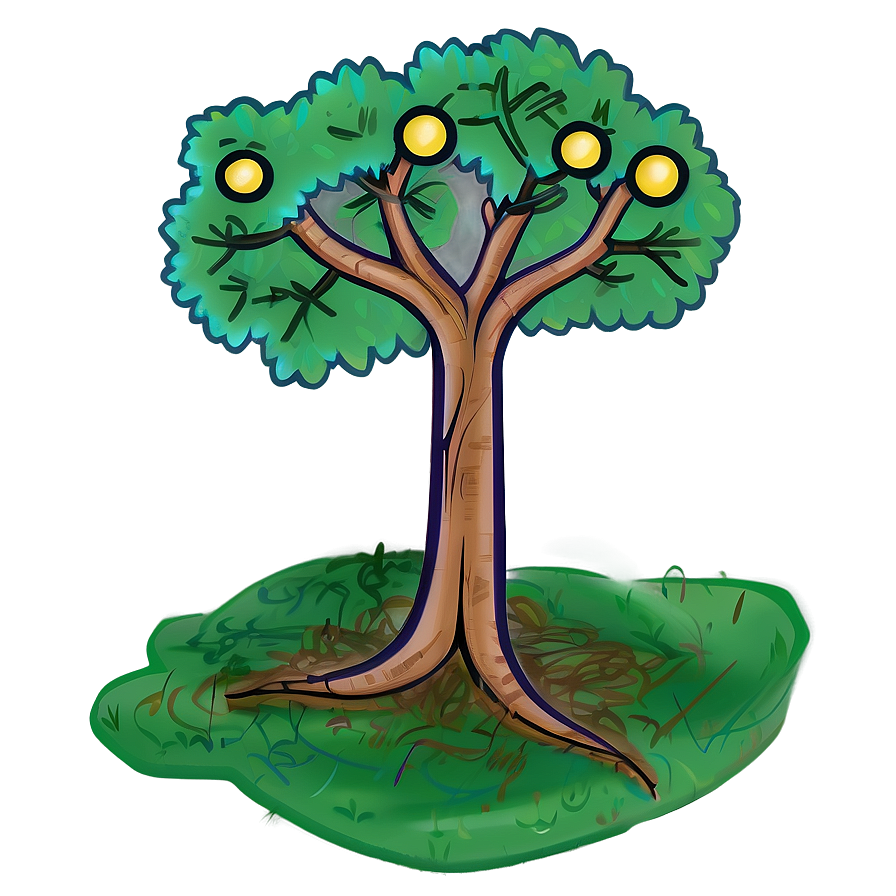 Simple Tree Drawing Png Ast93 PNG