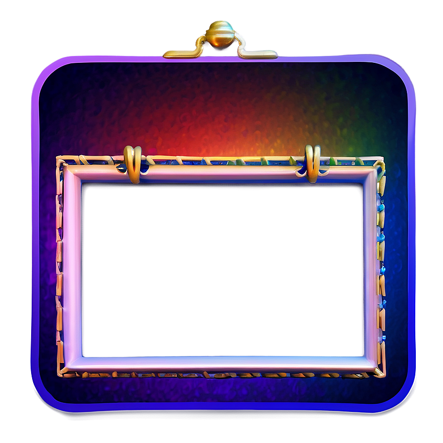 Simple Video Frame Outline Png Wbp4 PNG