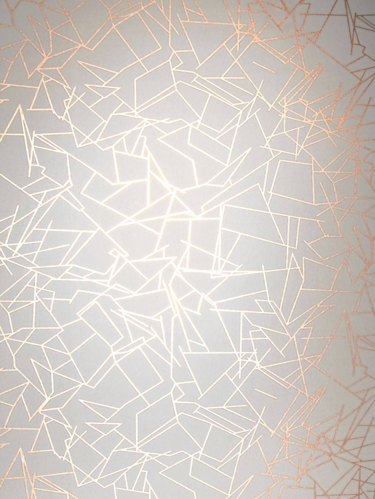 Simple White Geometric Wallpaper