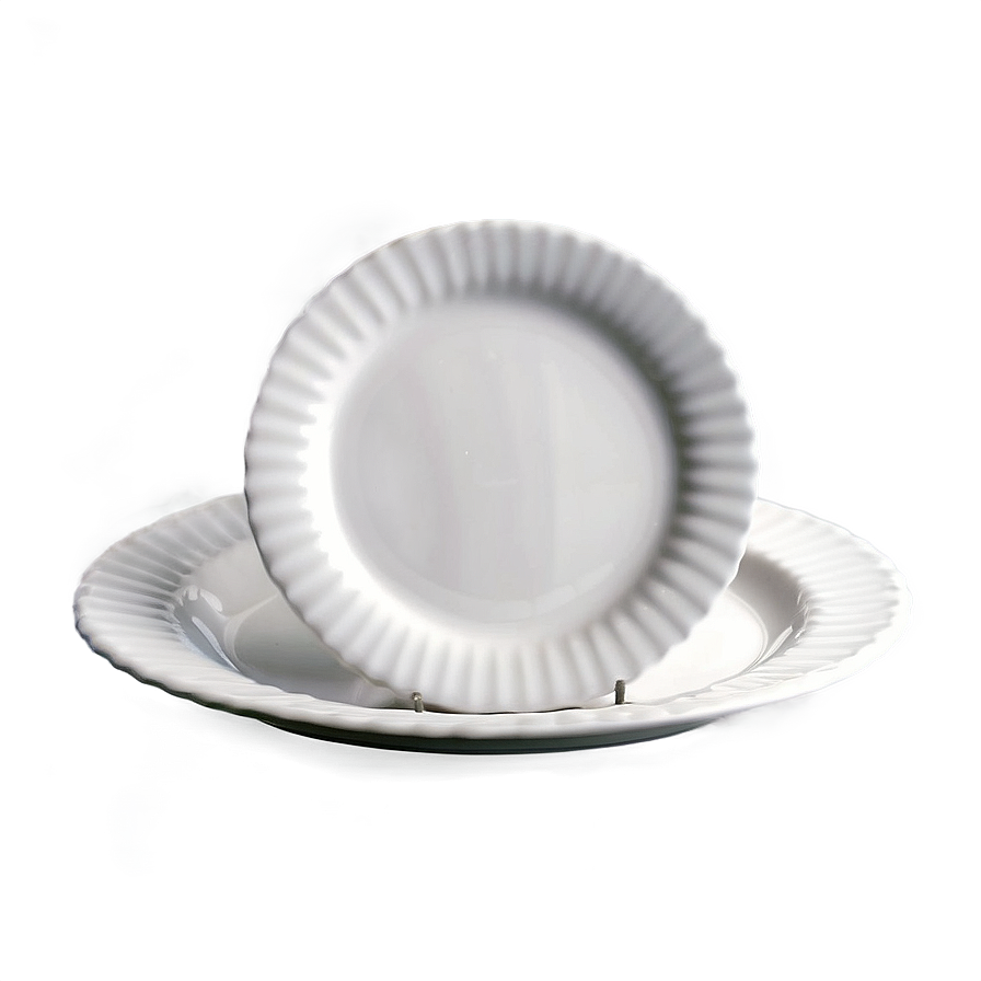 Simple White Plate Png 27 PNG