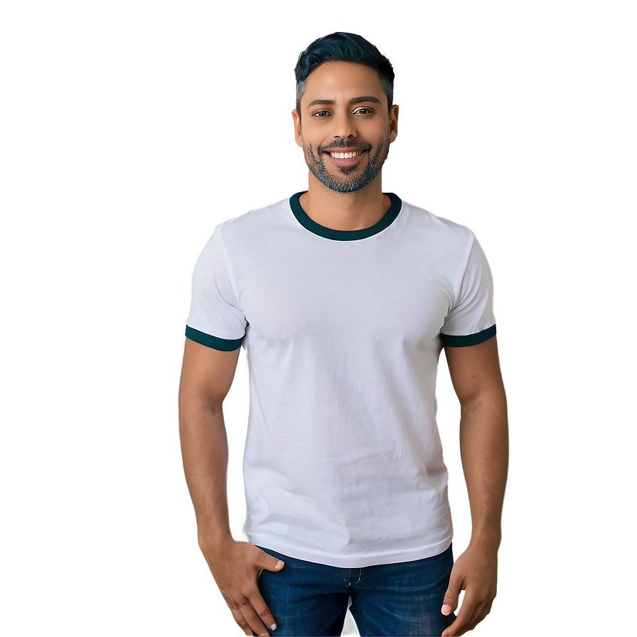 Simple White T-shirt Style Png 96 PNG