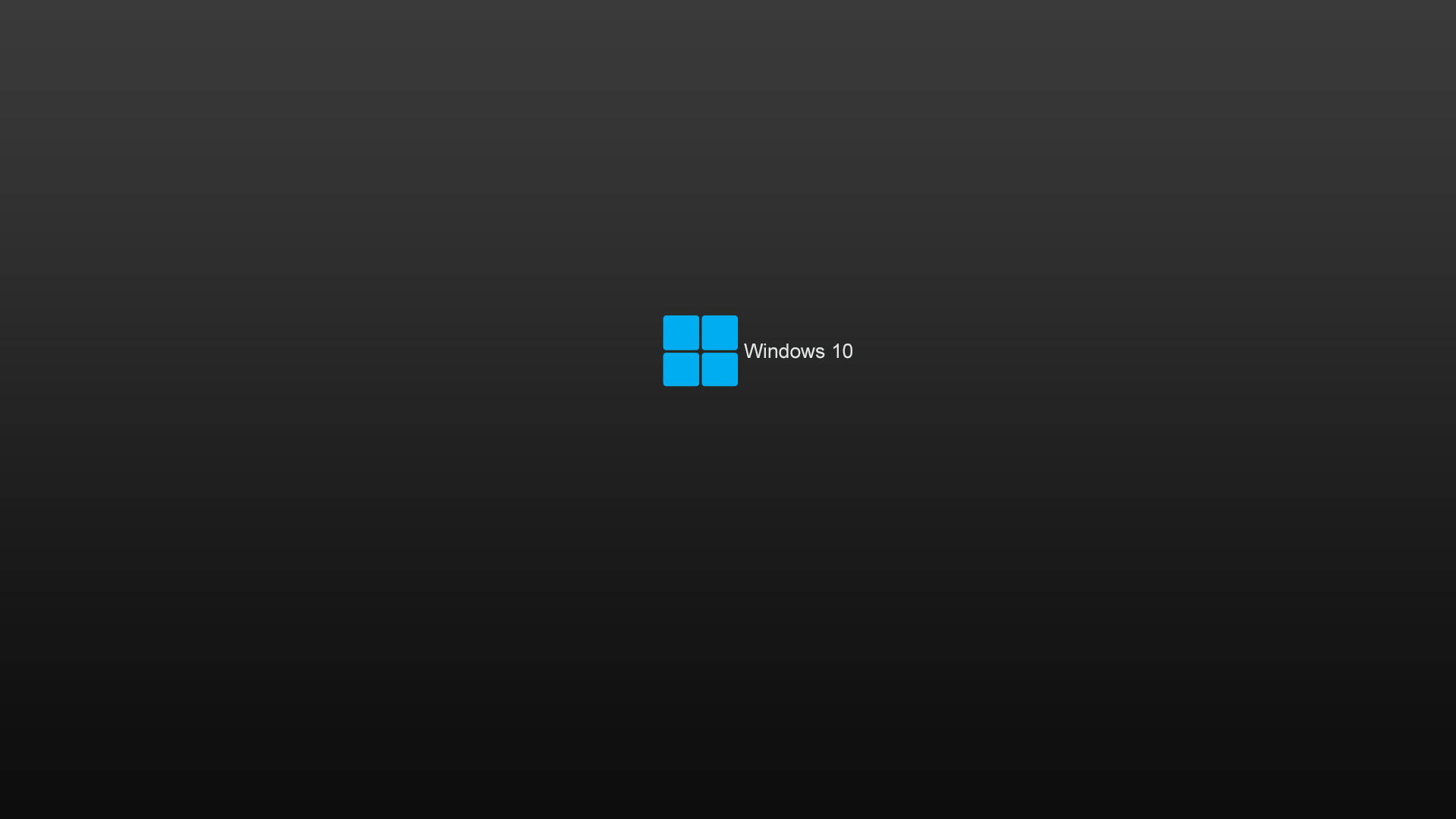 Simpel Windows 10 HD Logo Billede Wallpaper