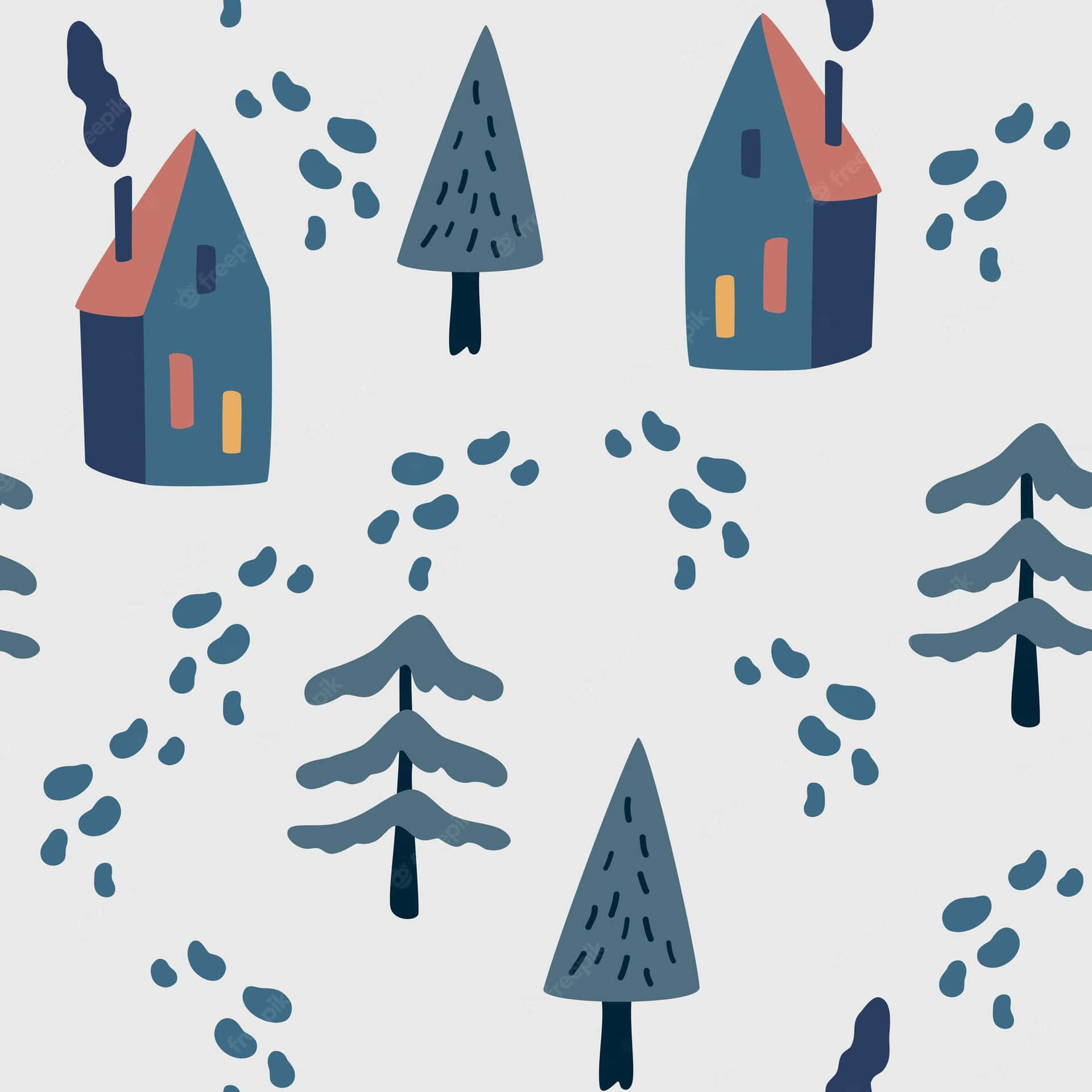 Winterwunderland Wallpaper