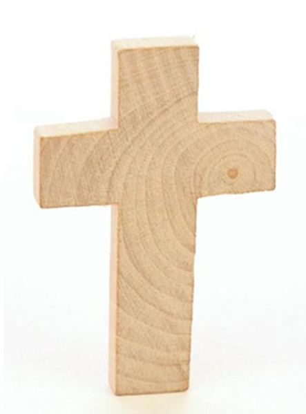 Simple Wooden Cross PNG