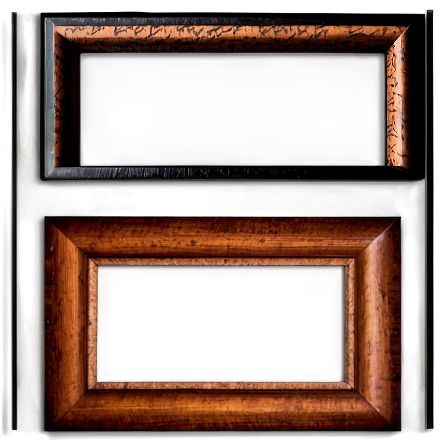 Simple Wooden Frame Png Jea8 PNG