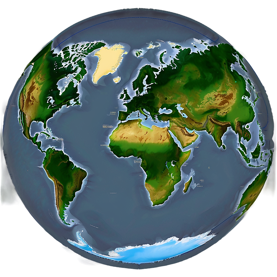 Simple World Map Png 24 PNG