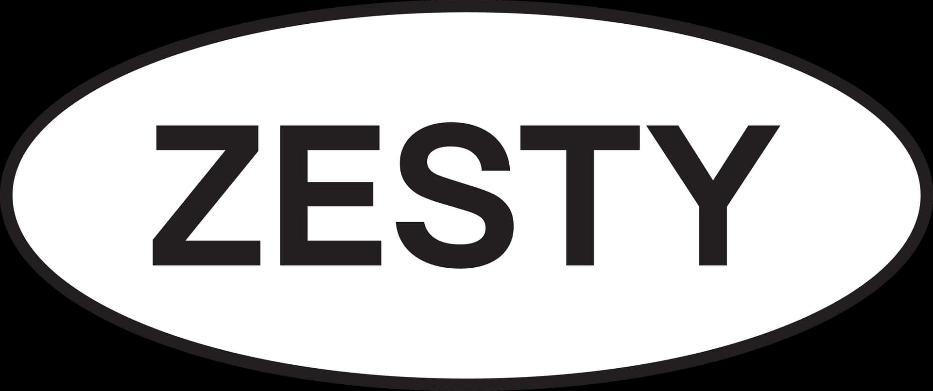 Simple Zesty Logo Wallpaper