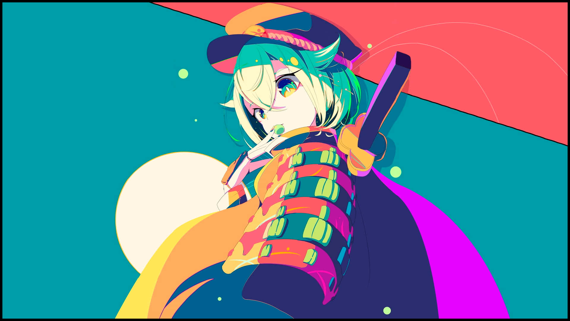 Simplicity Posted Colorful Anime Wallpaper