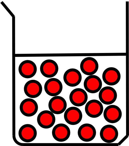 Simplified Beaker Graphic PNG