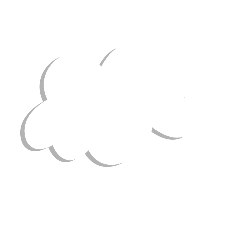 Simplified Cloud Icon PNG