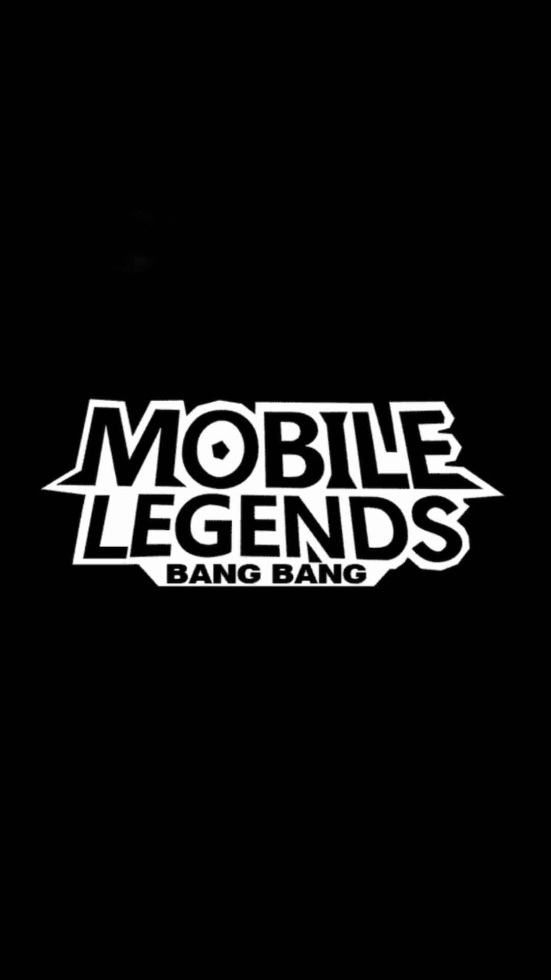 Förenklatmobile Legends Bang Bang-logotyp. Wallpaper