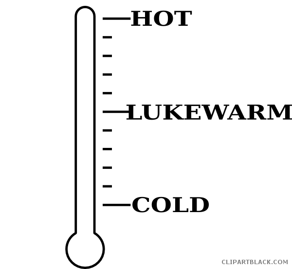 Simplified Thermometer Clipart PNG