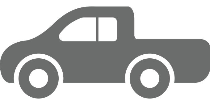 Simplified Vehicle Silhouette PNG