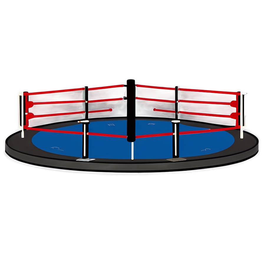 Simplified Wrestling Ring Diagram Png Fwj50 PNG