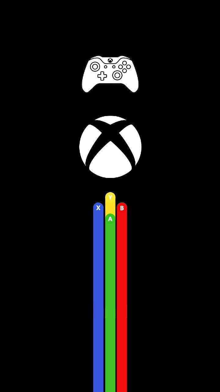 Simplistic Gaming Xbox Controller Wallpaper