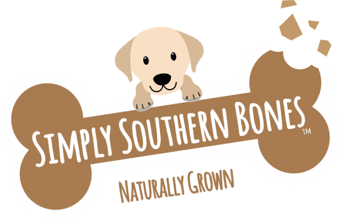 Simply Southern Bones Dog Logo PNG
