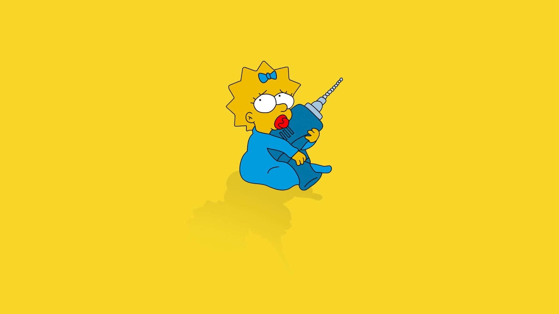 Maggie Simpsons Æstetisk Iphone Tema Wallpaper