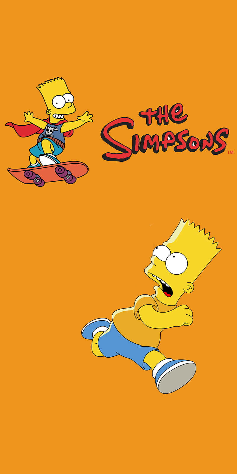Simpsonsfamilien Lever Sammen Den Amerikanske Drøm Ud På Deres Computer- Eller Mobilbaggrund.